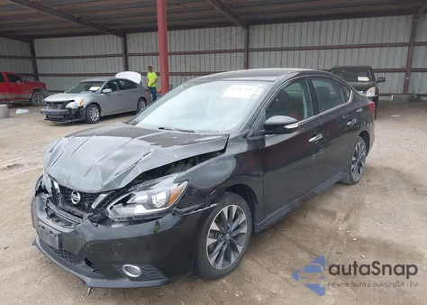 2018 Nissan Sentra Sr z USA, uszkodzony, nr VIN 3N1AB7AP3JY230256